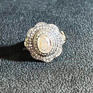 Vintage Diamond Cocktail Ring.